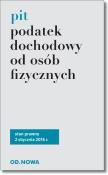 Podatek dochodowy od osób fizycznych PIT. Autor: Anna Prus (oprac.). Dadada.pl Okładka książki Podatek dochodowy od osób fizycznych PIT