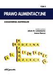Prawo alimentacyjne Zagadnienia materialne Tom 2. Wydawca: Adam Marszałek. Dadada.pl Opakowanie Prawo alimentacyjne Zagadnienia materialne Tom 2