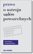 Prawo o ustroju sądów powszechnych. Autor: Agnieszka Kaszok (oprac.). Dadada.pl Okładka książki Prawo o ustroju sądów powszechnych
