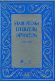Opakowanie Staropolska literatura dewocyjna