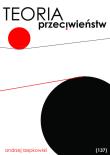 Okładka książki Teoria przeciwieństw (137)