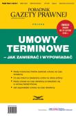 Opakowanie Umowy terminowe jak zawierać i wypowiadać