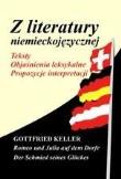 Z literatury niemieckojęz. Gottfried Keller.... Autor: Mirosław Ossowski. Dadada.pl Okładka książki Z literatury niemieckojęz. Gottfried Keller...