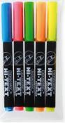 Opakowanie Zakreślacz FluoClip 7000 5 kol. w etui HI-TEXT