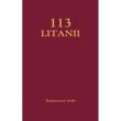 Okładka książki 113 Litanii bordo