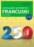 250 zagadek językowych francuski z kluczem. Autor: Isabelle Langenbach. Dadada.pl Okładka książki 250 zagadek językowych francuski z kluczem