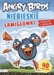 Angry Birds. Niebieskie łamigłówki. Autor: Opracowanie zbiorowe. Dadada.pl Okładka książki Angry Birds. Niebieskie łamigłówki