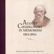 Opakowanie August Cieszkowski In memoriam 1814-2014