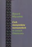 Okładka książki Cech mosiężników warszawskich w czasach Oświecenia