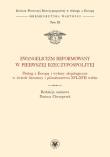 Okładka książki Ewangelicyzm reformowany w Pierwszej Rzeczypospolitej