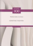 Genetyka tekstów. Autor: Pierre-Marc de Biasi. Dadada.pl Okładka książki Genetyka tekstów