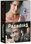 Instynkt + Paradoks. Zestaw 2 filmów (8 DVD). Autor: Andrzej Gołda, Igor Brejdygant. Dadada.pl Okładka książki Instynkt + Paradoks. Zestaw 2 filmów (8 DVD)