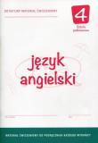 Język angielski 4 Dotacyjny materiał ćwiczeniowy. Autor: Tracz-Kowalska Anna. Dadada.pl Okładka książki Język angielski 4 Dotacyjny materiał ćwiczeniowy
