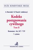 Kodeks postępowania cywilnego. Tom II. Komentarz do art. 367-729. Autor: praca zbiorowa. Dadada.pl Okładka książki Kodeks postępowania cywilnego. Tom II. Komentarz do art. 367-729