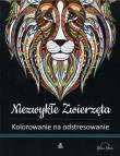 Kolorowanie na odstresowanie. Niezwykłe zwierzęta. Autor: Blue Star. Dadada.pl Okładka książki Kolorowanie na odstresowanie. Niezwykłe zwierzęta