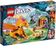 Lego Elves Jaskinia Smoka Ognia. Autor: Philip Delves Broughton. Dadada.pl Okładka książki Lego Elves Jaskinia Smoka Ognia