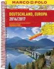 Mapa samoch. Deutschland, Europa 1:300 000. Autor: Opracowanie zbiorowe. Dadada.pl Okładka książki Mapa samoch. Deutschland, Europa 1:300 000