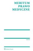 Meritum Prawo medyczne. Autor: Budzisz Rafał, Aleksander Kaźmierski  (red. merytoryczny), Kubiak Rafał, Liszewska Agnieszka, Pachciarz Agnieszka. Dadada.pl Okładka książki Meritum Prawo medyczne