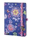Opakowanie Notes A5 Flowers Beauty niebieski linia
