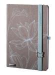 Opakowanie Notes A5 Lovely Butterfly szary kratka