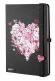 Opakowanie Notes A5 Lovestruck czarny kratka
