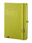 Opakowanie Notes A6 Idea Factory II zielony linia