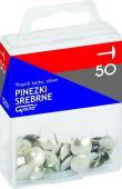 Opakowanie Pinezki Grand tapicerskie srebrne T4 50 sztuk