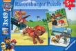 Opakowanie Puzzle Psi patrol 3x49