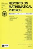 Opakowanie Reports on Mathematical Physics 77/1 2016 Kraj