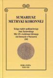 Opakowanie Sumariusz metryki koronnej Seria nowa Tom VIII