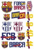 Opakowanie Tatuaże wodne FC-122 FC Barca Fan 4 ASTRA