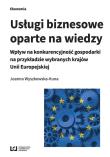 Usługi biznesowe oparte na wiedzy. Autor: Joanna Wyszkowska-Kuna. Dadada.pl Okładka książki Usługi biznesowe oparte na wiedzy