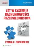 Okładka książki VAT w systemie rachunkowości przedsiębiorstwa