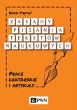 Zasady pisania tekstów naukowych. Autor: Stępień Beata. Dadada.pl Okładka książki Zasady pisania tekstów naukowych