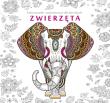 Okładka książki Zwierzęta kolorowanki antystresowe dla dorosłych