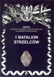 1 batalion strzelców. Autor: Dymek Przemysław. Dadada.pl Okładka książki 1 batalion strzelców