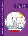 Okładka książki Antystresowa kolorowanka. Koty