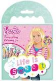 Opakowanie Barbie. Life is sweet - Kolorowanka z kredkami