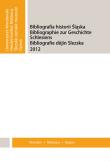 Opakowanie Bibliografia Historii Śląska 2012