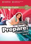 Cambridge English Prepare! 4 Student's Book. Autor: James Styring, Tims Nicholas. Dadada.pl Okładka książki Cambridge English Prepare! 4 Student's Book