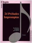 Okładka książki Chopin. 24 Preludes, Impromptus fur Klavier