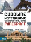 Okładka książki Cudowne konstrukcje wzniesione z bloków w grze Minecraft