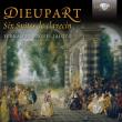 Dieupart: Six Suites de Clavecin. Autor: Fernando Miguel Jaloto. Dadada.pl Okładka książki Dieupart: Six Suites de Clavecin