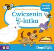 Domowa Akademia. Ćwiczenia 4-latka. Autor: Elżbieta Pietruczuk-Bogucka. Dadada.pl Okładka książki Domowa Akademia. Ćwiczenia 4-latka