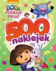 Okładka książki Dora poznaje świat. 500 naklejek