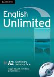 English Unlimited Elementary Self-study Pack Workbook + DVD. Autor: Baigent Maggie, Cavey Chris, Robinson Nick. Dadada.pl Okładka książki English Unlimited Elementary Self-study Pack Workbook + DVD