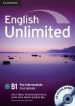 English Unlimited Pre-intermediate Coursebook + DVD. Autor: Tilbury Alex, Clementson Theresa. Dadada.pl Okładka książki English Unlimited Pre-intermediate Coursebook + DVD