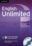 English Unlimited Pre-intermediate Self-study Pack Workbook + DVD. Autor: Baigent Maggie, Cavey Chris, Robinson Nick. Dadada.pl Okładka książki English Unlimited Pre-intermediate Self-study Pack Workbook + DVD