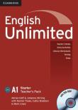 English Unlimited Starter Teacher's Pack +DVD. Autor: Doff Adrian, Stirling Johanna. Dadada.pl Okładka książki English Unlimited Starter Teacher's Pack +DVD