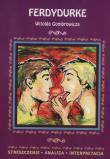 Okładka książki Ferdydurke Witolda Gombrowicza